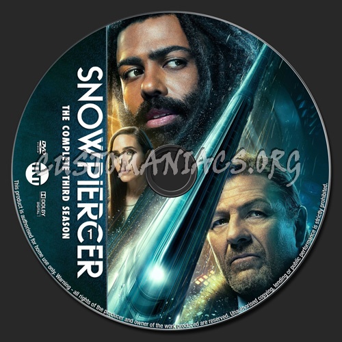 Snowpiercer Season 3 dvd label