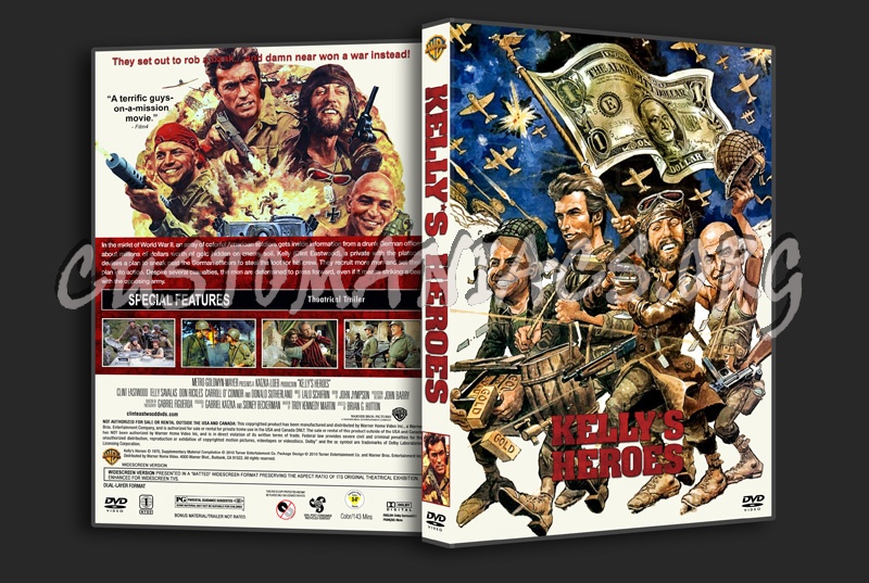 Kellys Heroes dvd cover