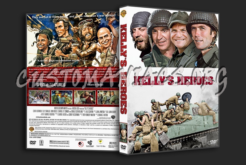 Kellys Heroes dvd cover