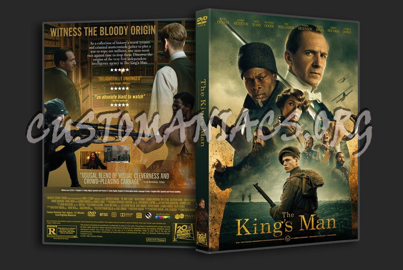 The King's Man dvd cover