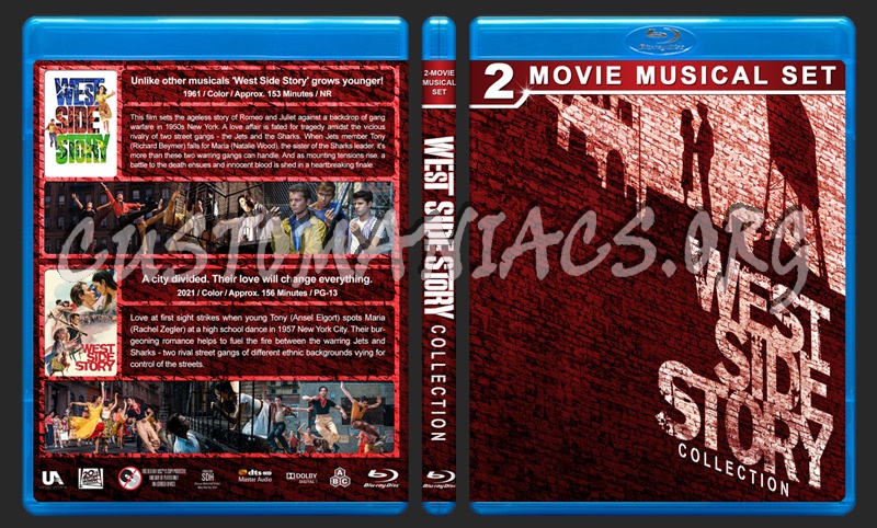 West Side Story Collection blu-ray cover