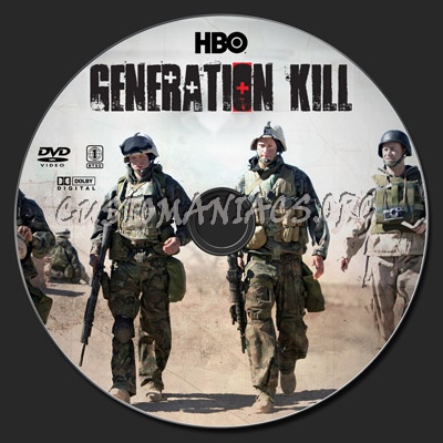 Generation Kill dvd label