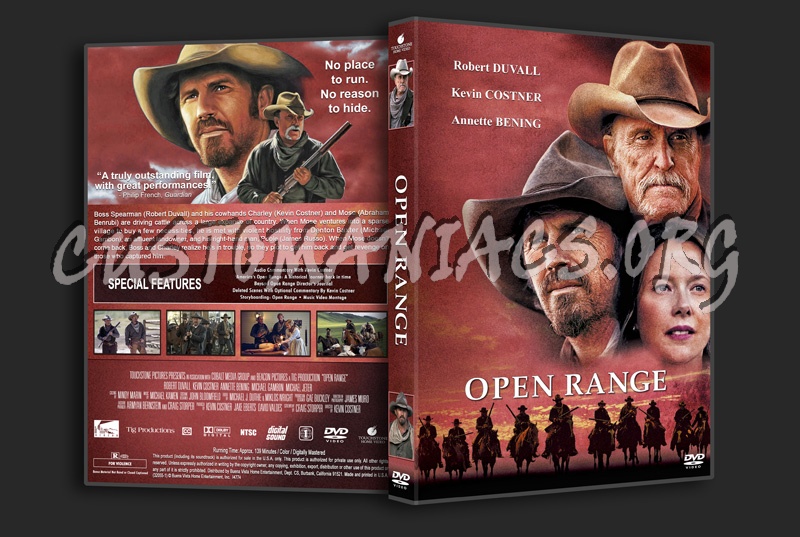 Open Range dvd cover