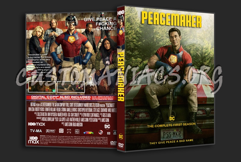 Peacemaker Season 1 dvd cover