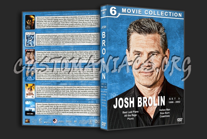 Josh Brolin Film Collection - Set 3 (1999-2002) dvd cover