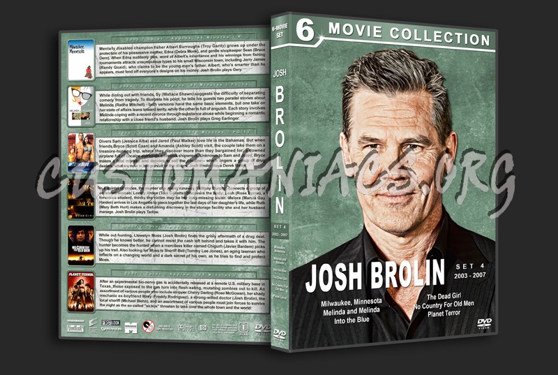 Josh Brolin Film Collection - Set 4 (2003-2007) dvd cover