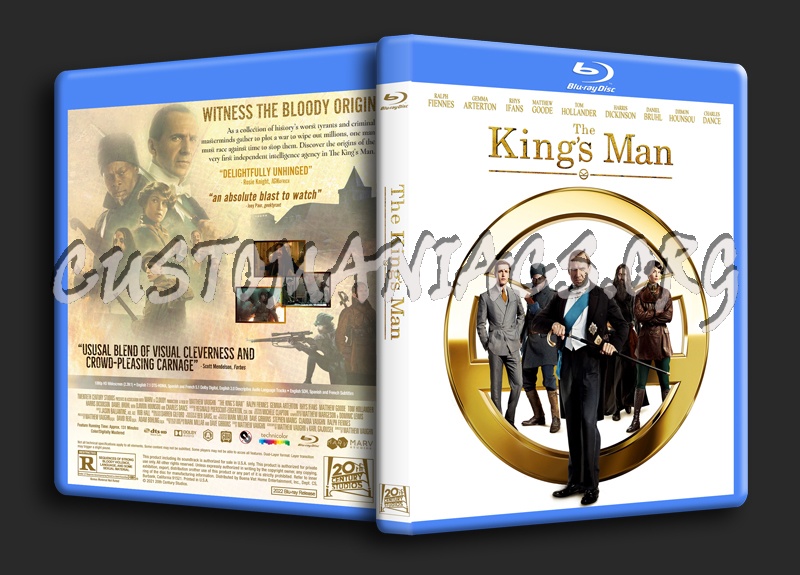 The King's Man dvd cover