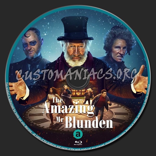 The Amazing Mr Blunden 2021 blu-ray label