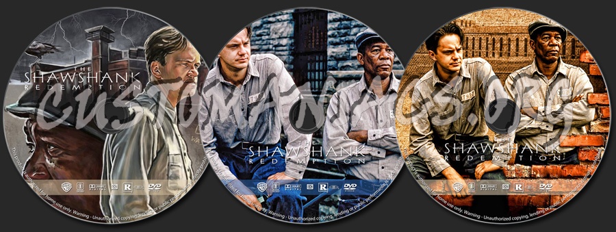 The Shawshank Redemption dvd label