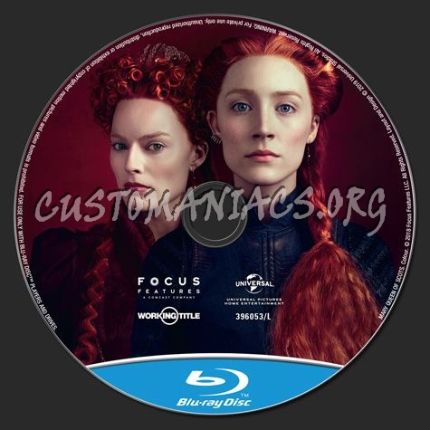 Mary Queen of Scots blu-ray label