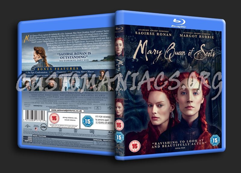 Mary Queen of Scots blu-ray cover