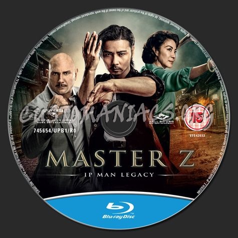 Master Z IP Man Legacy blu-ray label