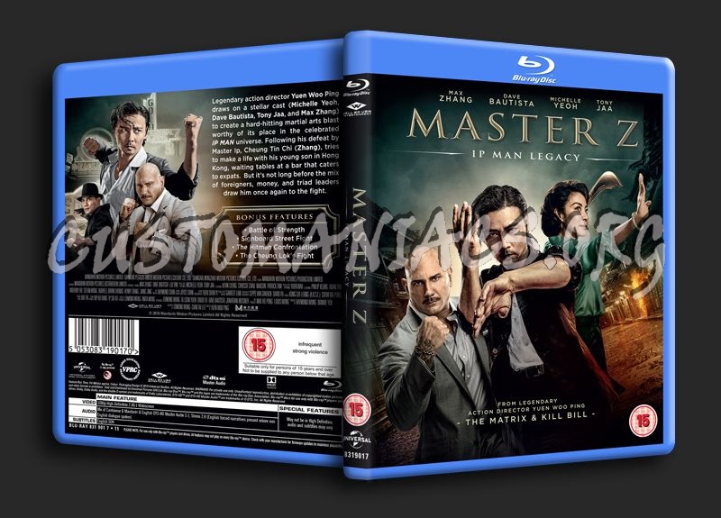 Master Z IP Man Legacy blu-ray cover