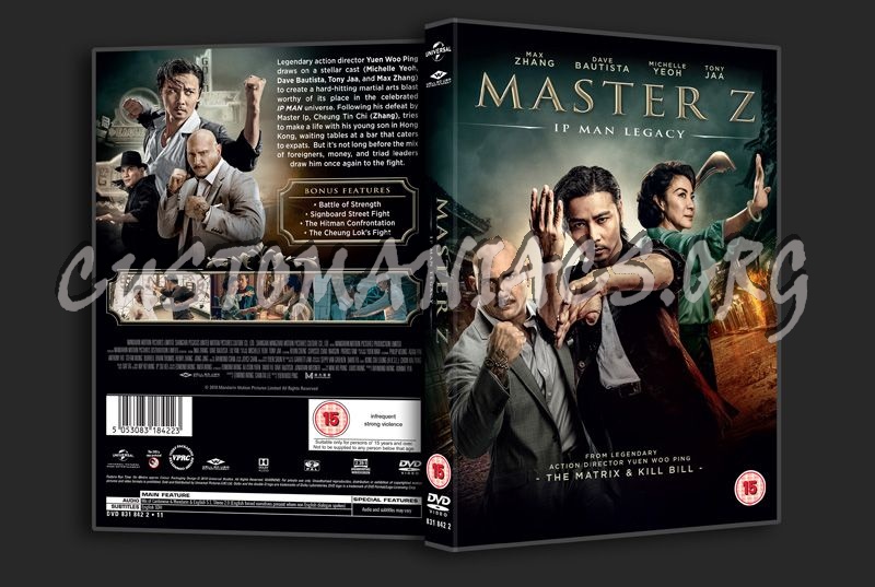 Master Z IP Man Legacy dvd cover