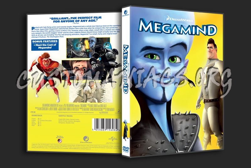 Megamind dvd cover