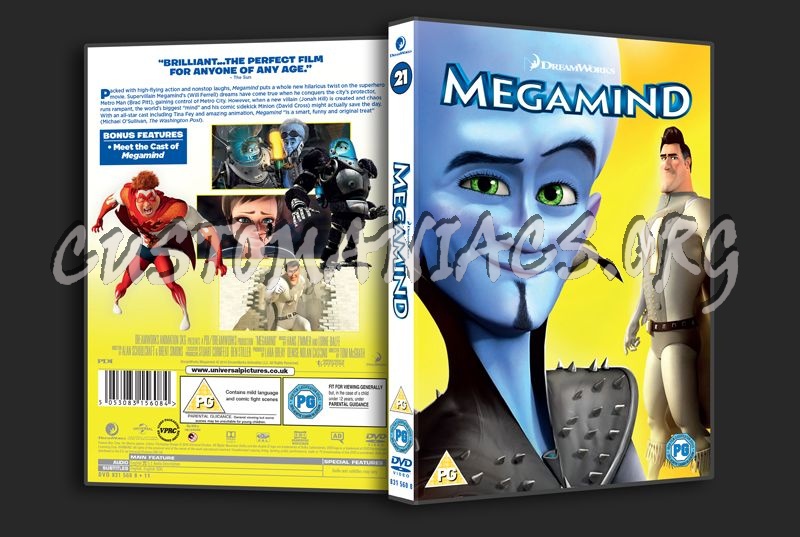 Megamind dvd cover