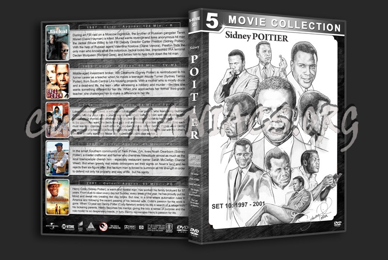 Sidney Poitier Film Collection - Set 10 (1997-2001) dvd cover