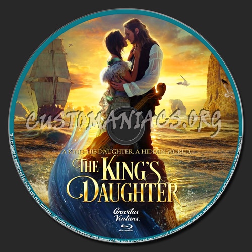 The King's Daughter blu-ray label