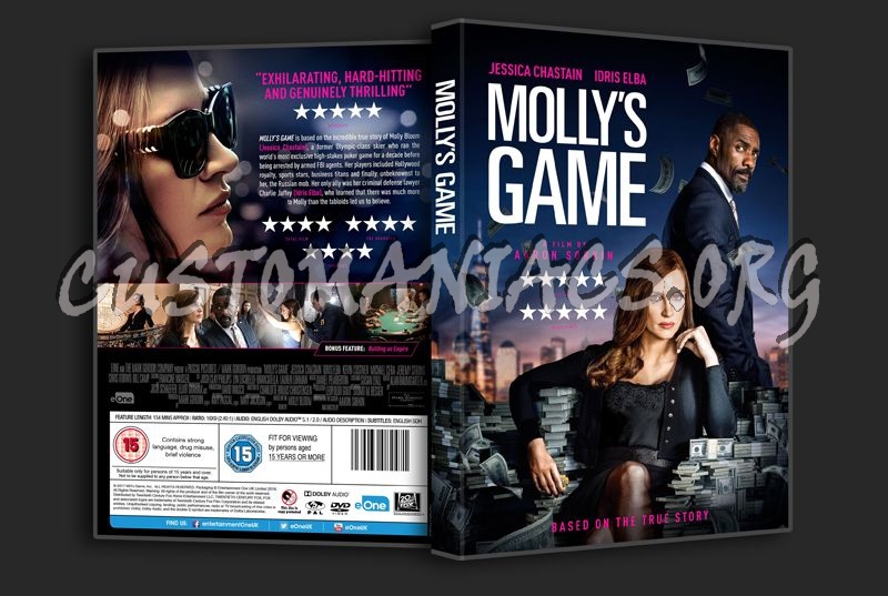 Molly's Game dvd cover