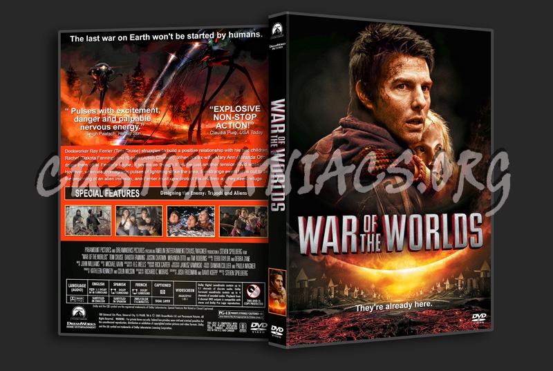 War of the Worlds (2005) dvd cover