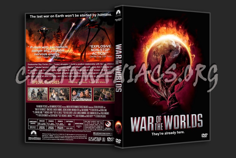 War of the Worlds (2005) dvd cover