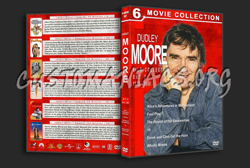 Dudley Moore Film Collection - Set 2 (1972-1980) dvd cover