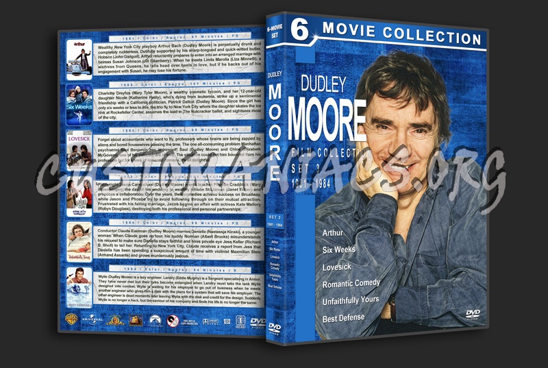 Dudley Moore Film Collection - Set 3 (1981-1984) dvd cover