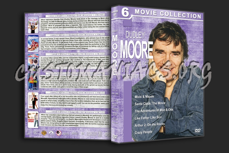 Dudley Moore Film Collection - Set 4 (1984-1990) dvd cover