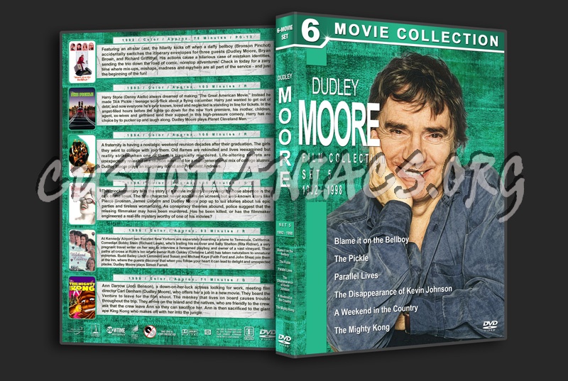 Dudley Moore Film Collection - Set 5 (1992-1998) dvd cover