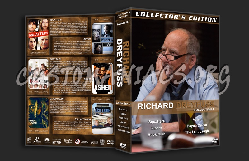 Richard Dreyfuss Collection  7 dvd cover