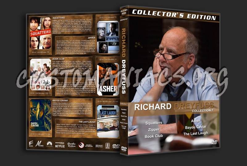 Richard Dreyfuss Collection  7 dvd cover