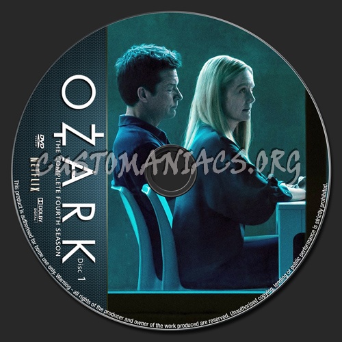 Ozark Season 4 dvd label