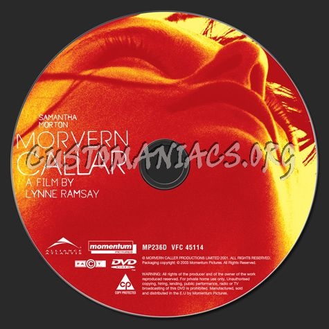 Morvern Callar dvd label