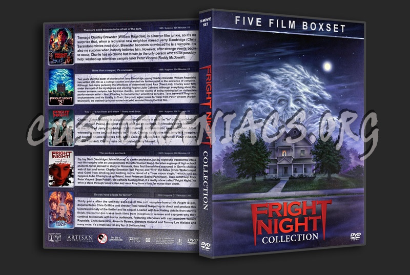 Fright Night Collection (5) dvd cover