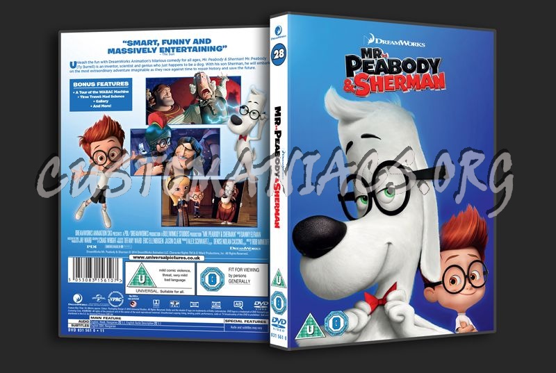 Mr Peabody & Sherman dvd cover