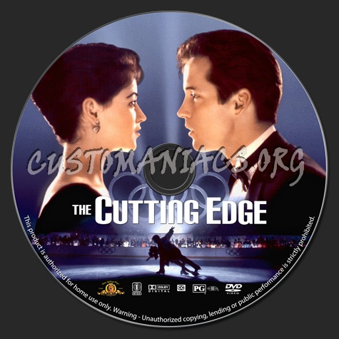 The Cutting Edge dvd label