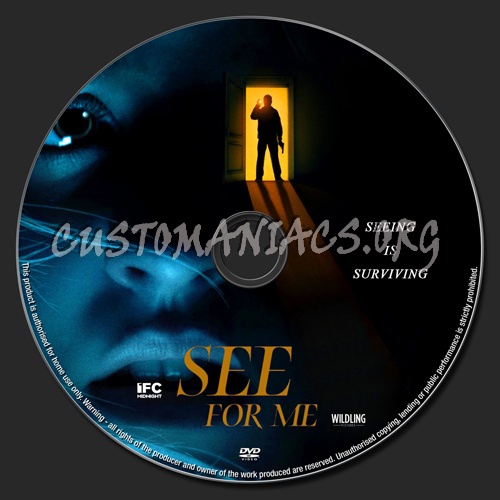 See For Me dvd label