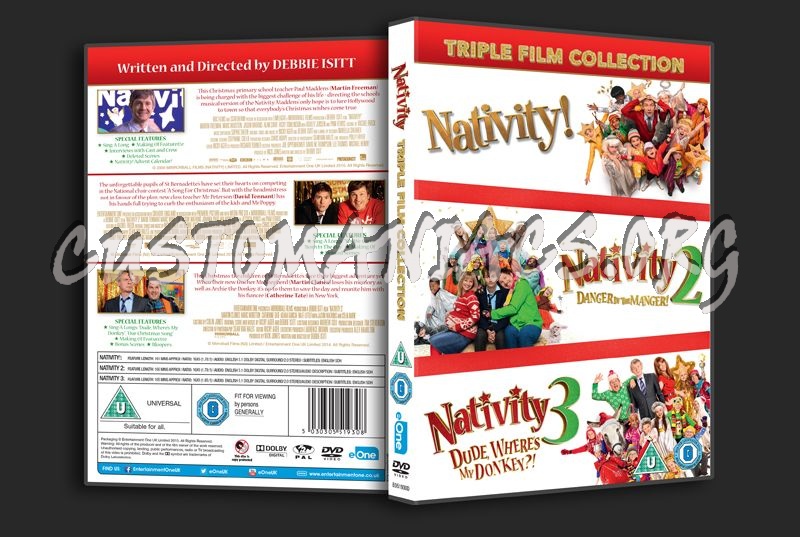 Nativity Triple film collection dvd cover