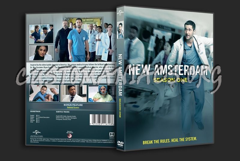 New Amsterdam Season 1 dvd cover