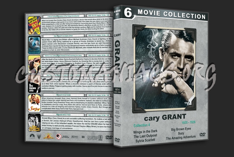 Cary Grant Film Collection - Set 4 (1935-1936) dvd cover