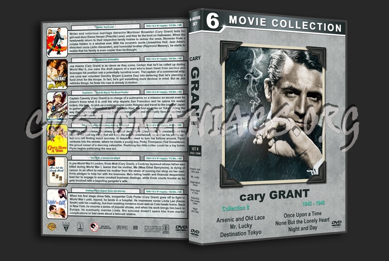 Cary Grant Film Collection - Set 8 (1942-1946) dvd cover