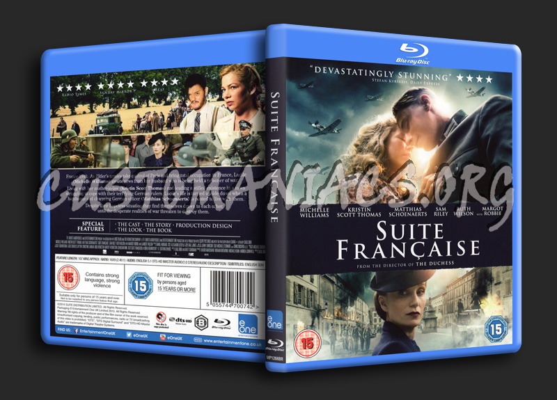 Suite Francaise blu-ray cover