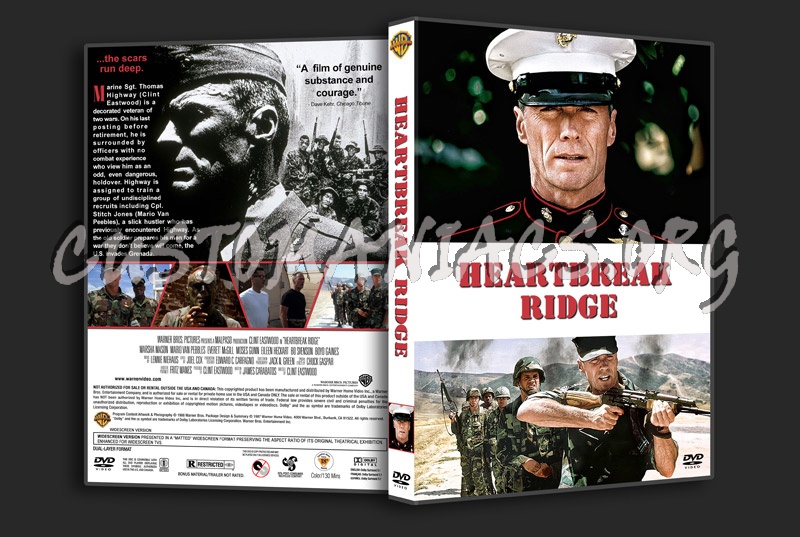 Heartbreak Ridge dvd cover