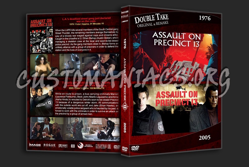 Assault on Precinct 13 Double Feature dvd cover