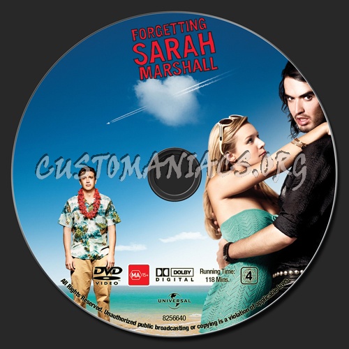 Forgetting Sarah Marshall dvd label