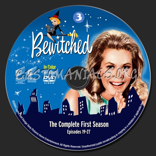 Bewitched - Season 1 dvd label - DVD Covers & Labels by Customaniacs ...