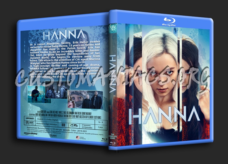 Hanna - Seasons 1-3 blu-ray cover