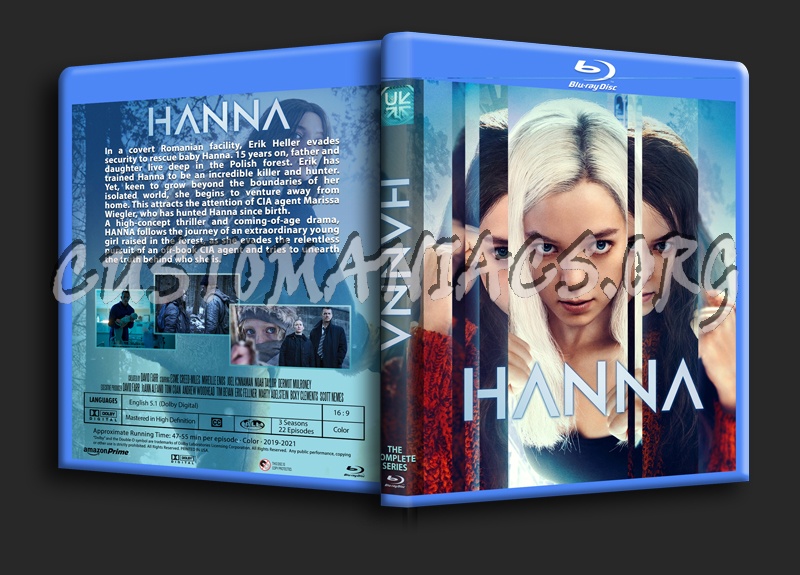 Hanna - Seasons 1-3 blu-ray cover