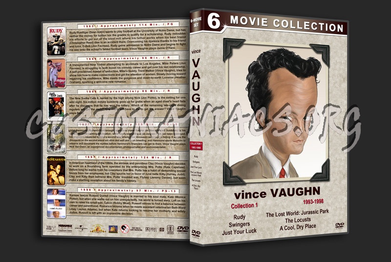 Vince Vaughn Filmography - Set 1 (1993-1998) dvd cover