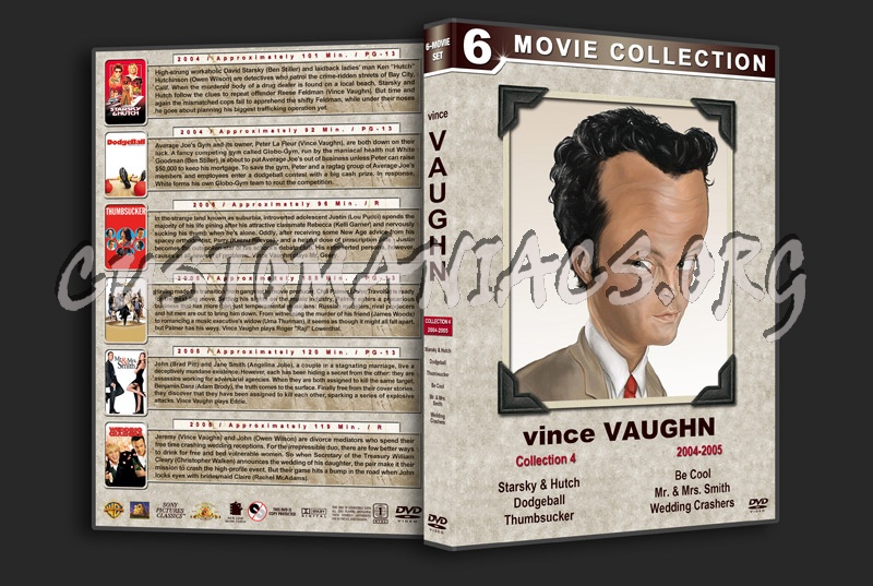 Vince Vaughn Filmography - Set 4 (2004-2005) dvd cover